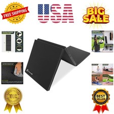 ProSource Tri-Fold Folding Thick Exercise Mat 6 x2 with Carrying Handles for...