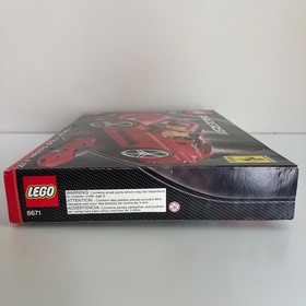 Lego Ferrari 430 Spider 1:17 8671 Racers Brand New Sealed Set 559 Pieces Vintage