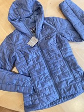 NEW 2025  PATAGONIA Women Nano Puff Hoody Jacket  S    CURRENT BLUE  