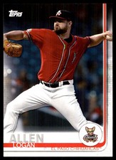 Logan Allen 2019 Topps Pro Debut #91 El Paso Chihuahuas MLB READ FREE SHIPPING