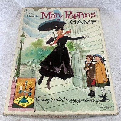 Vintage 1964 Walt Disney s Mary Poppins Board Game By Whitman