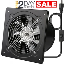 Extractor De Aire Humo 8 Pulgadas Electrico Para Cocina Ventana Baño Pared Casa