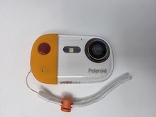 Polaroid Wave IE50FE-NOC 18MP 4K Waterproof Digital Camera Orange Tested