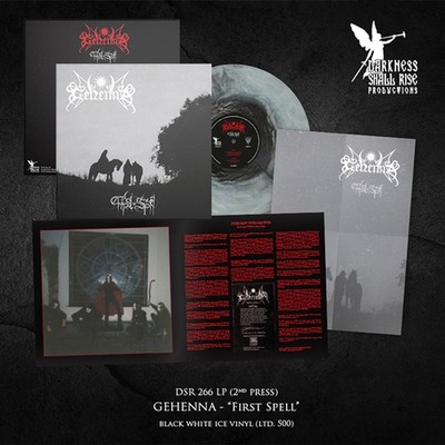 Gehenna - First Spell Blackwhite Ice Vinyl Edition (2025 - EU - Original)