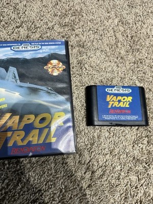 VAPOR TRAIL FOR THE SEGA GENESIS BY RENOVATION TESTED