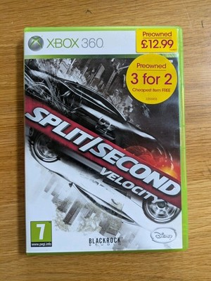 Split / Second Velocity XBox 360 komplett in Box mit Handbuch