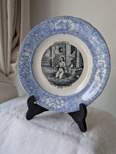 ASSIETTE ANCIENNE « HISTOIRE DE JEANNE D'ARC » N°11 –