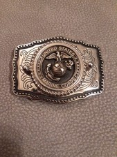 U.S. Marine Corp Belt Buckle 3"x2.25"