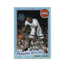 Cedric Coward 2025 Topps 1980-81 CHROME MOJO REFRACTOR RC #TC-CO Grizzlies