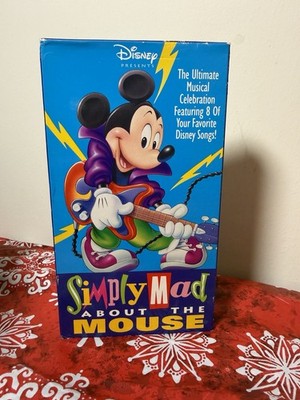 Buena Vista Home Video Simply Mad About the Mouse VHS NTSC 1991 Family Mickey M 