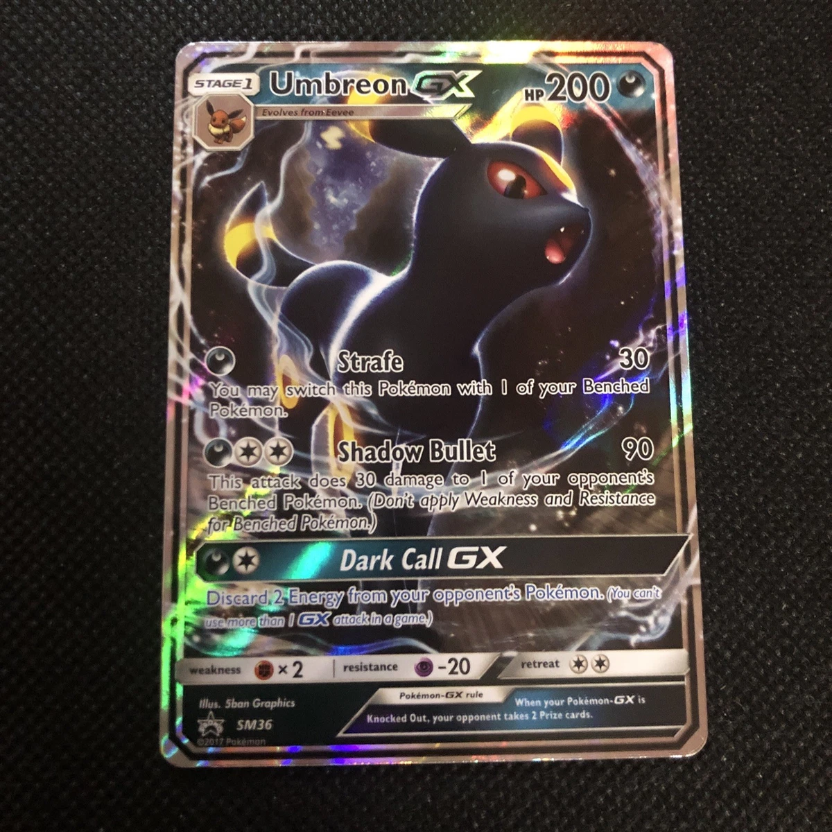 Umbreon GX Pokémon TCG Cards for sale | eBay