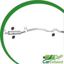 Auspuff für MERCEDES B-Klasse (W245) B200 CDI 140PS 2005-2007 Schalldämpfer