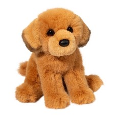 Douglas Toys August Golden Retriever Plush Stuffed Animal Toy, 9" sitting