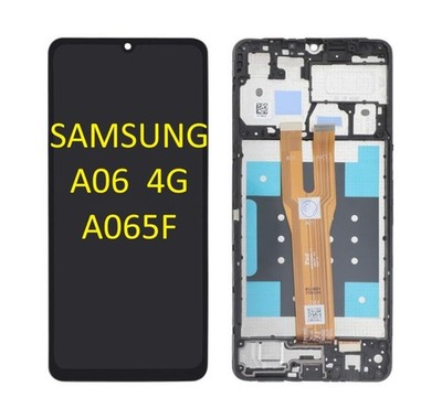 Display für Samsung Galaxy A06 4G SM-A065F Bildschirm Touchscreen mit Rahmen