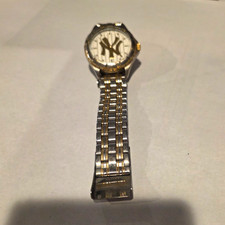 GM Series NY Yankees Logo Two-Tone Stainless Steel Quartz LE Watch 38mm