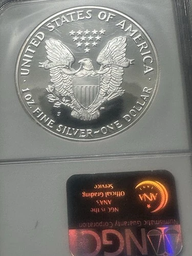 1986 U.S. Silver Proof American Eagle First Year of Issue NGC PF ULTRA CAMEO NR!