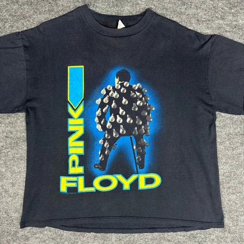 Pink Floyd Light Bulb Tour Concert T Shirt Mens 1980s vintage concert t-shirt, vintage, size XL, single stitch, B+ condition