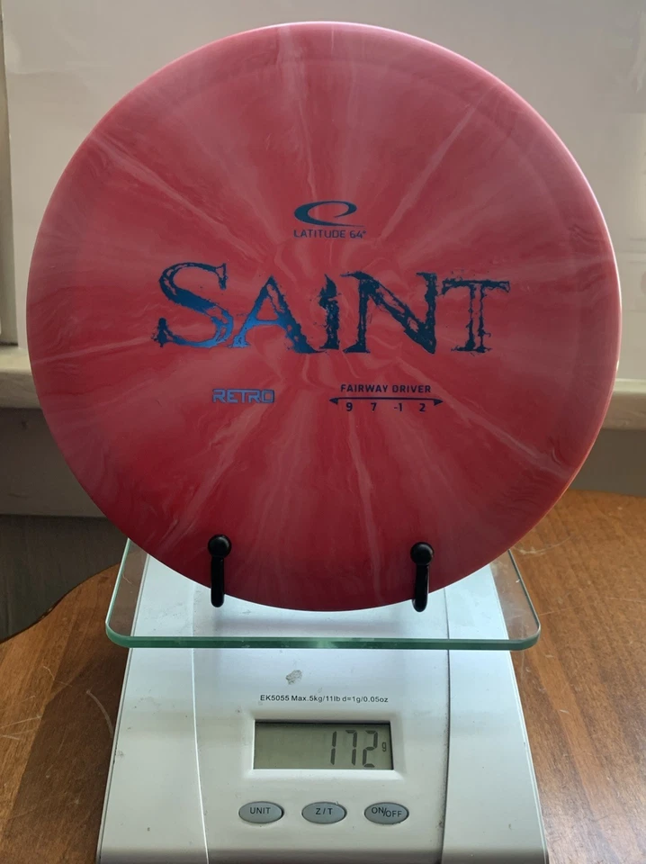 Красный драйвер для фервея Latitude 64 Retro Line Burst Saint 172 грамма - Изображение 3 из 4