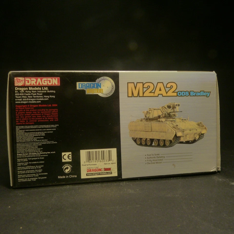 Dragon Armor M2A2 ODS Bradley 1-41 Infantry 1st Armored Division Baghdad 60033 - Immagine 2 di 3