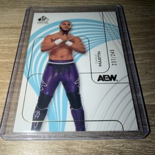 2025 Upper Deck SP Signature Edition AEW Wrestling Darius Martin #24 Blue /249
