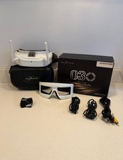 WHITE SKYZONE 03O OLED FPV GOGGLES - BOX & CASE