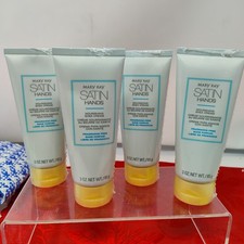 4X Mary Kay Satin Hands Fragrance Free Hand Cream Full Size 3 oz NEW Lot Of 4