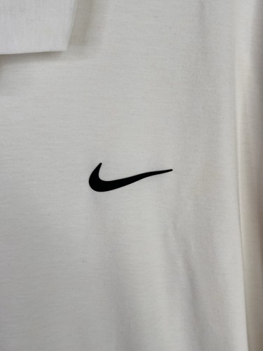 Nike Dri-FIT Golf Polo Shirt Uomo 4XL Elasticizzata Performance Crema DV3123-113 $80 - Foto 3 di 12