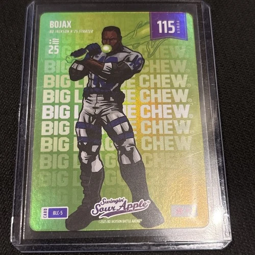 Bojax Bo Jackson Battle Arena NSCC Big League Chew SOUR APPLE Foil BLC-5 ALT