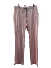 KOI NextGen 739 Tall Everyday Hero Womens 5-Pocket Cargo Scrub Pants Pink Medium