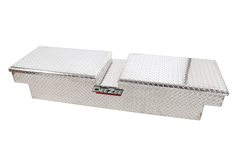 Caixa de ferramentas Dee Zee alumínio etiqueta vermelha asa de gaivota compatível com Ford GMC Chevrolet - DZ8363 - Imagem 4 de 4