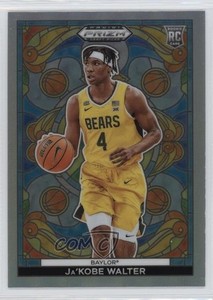 2024 Panini Prizm Draft Picks Stained Glass Ja'Kobe Walter #5 Rookie RC