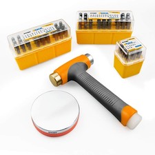 Jewelry Metal Stamps kit for Jewelry Stamping Making,Size: 1/8",3mm 2 Sets A...