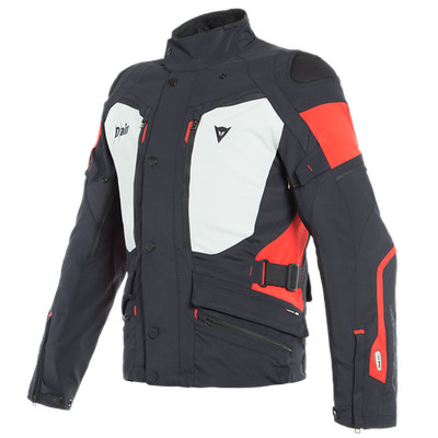 Dainese Carve Master 2 D-Air schwarz/grau rot Gore-Tex Airbag Sport Touring Ur...