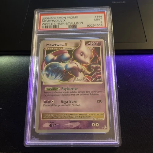 Pokemon Mewtwo Lv X PSA 9 Mint Legends Awakened World