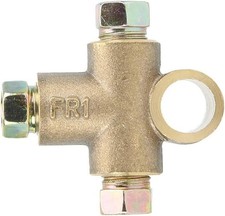 3 Way T-shape Brake Tee T-shape Brake Line Tee Union Fittings With 3 Male Nuts 3 Way T-shape Brake Tee T-shape Brake Line Tee Union Fittings With 3 Male Nuts