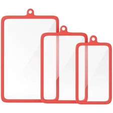 Freshmage 3Pcs Tempered Glass Cutting Boards for Kitchen, Glass Cutting Board...