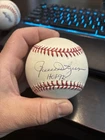 Rollie Fingers Signed Baseball  MLB Oakland Athletics HOF 1992 ROMLB