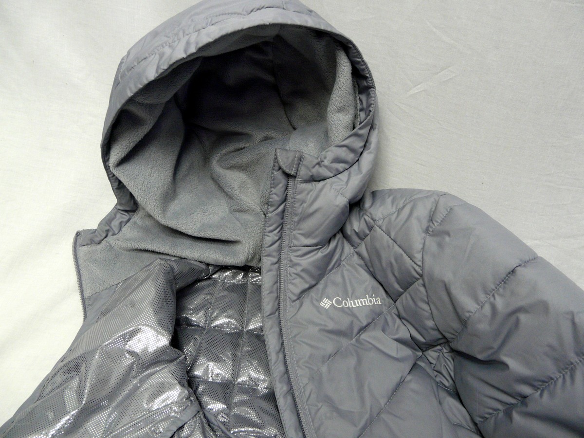 Women's Columbia Omni-Heat Heavenly Hooded Jacket Size XS, City