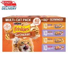Purina  Turchicken Gravy, Soft Variety Pack, Wet Cat Food, 5.5 Oz Cans, 40 Pack 2.96 per gallon