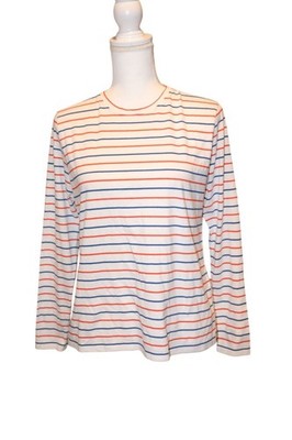 KULE Modern Crewneck Long Sleeve Top Striped Size S NWT