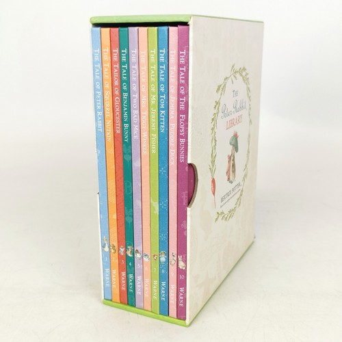 The Peter Rabbit Library by Beatrix Potter - 10 Book Box Set (Warne) - Picture 1 of 10