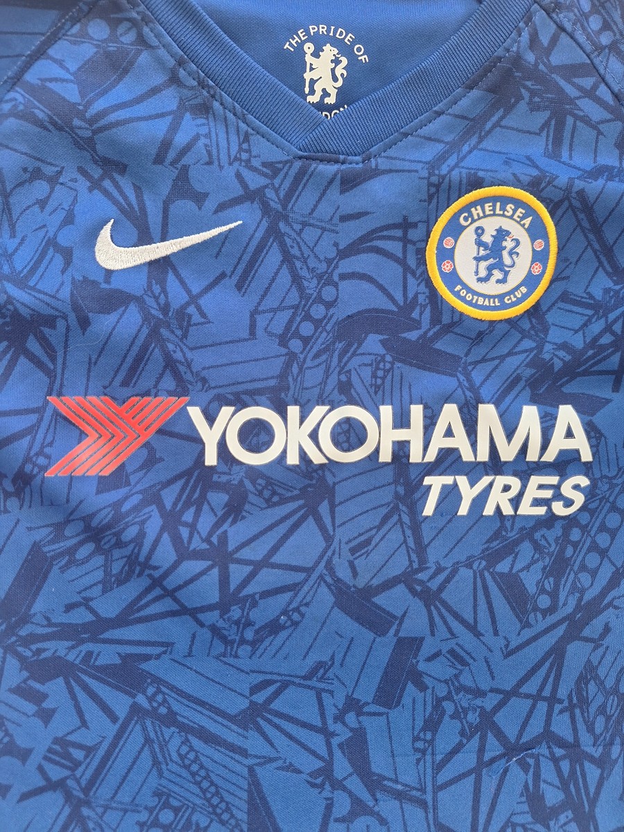 Chelsea FC Home Jersey Nike Blue Shirt Size Boys S Football Soccer