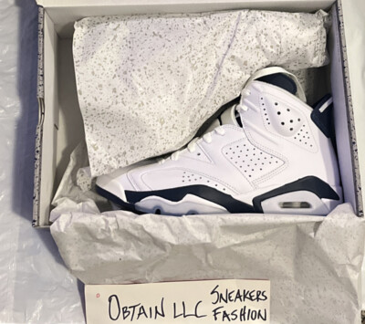 Size 7.5 - Air Jordan 6 Retro Midnight Navy 2022 195243736608| eBay