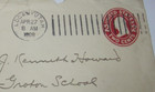 1908 postmark Logan, Utah Envelope 2 cent Stamp U.S Postage St. John's Associate — photo 1
