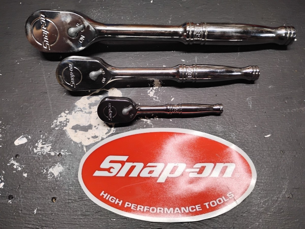 セット品　3/8 F80と 1/4 THNFM72 Snap-on ratchet set T72 F80 S80 1/4, 3/8, & 1/2