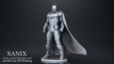 1/12th, 1/10th, 1/8th or 1/6th Scale Sanix Designs Batman V2 Resin Figure Kit