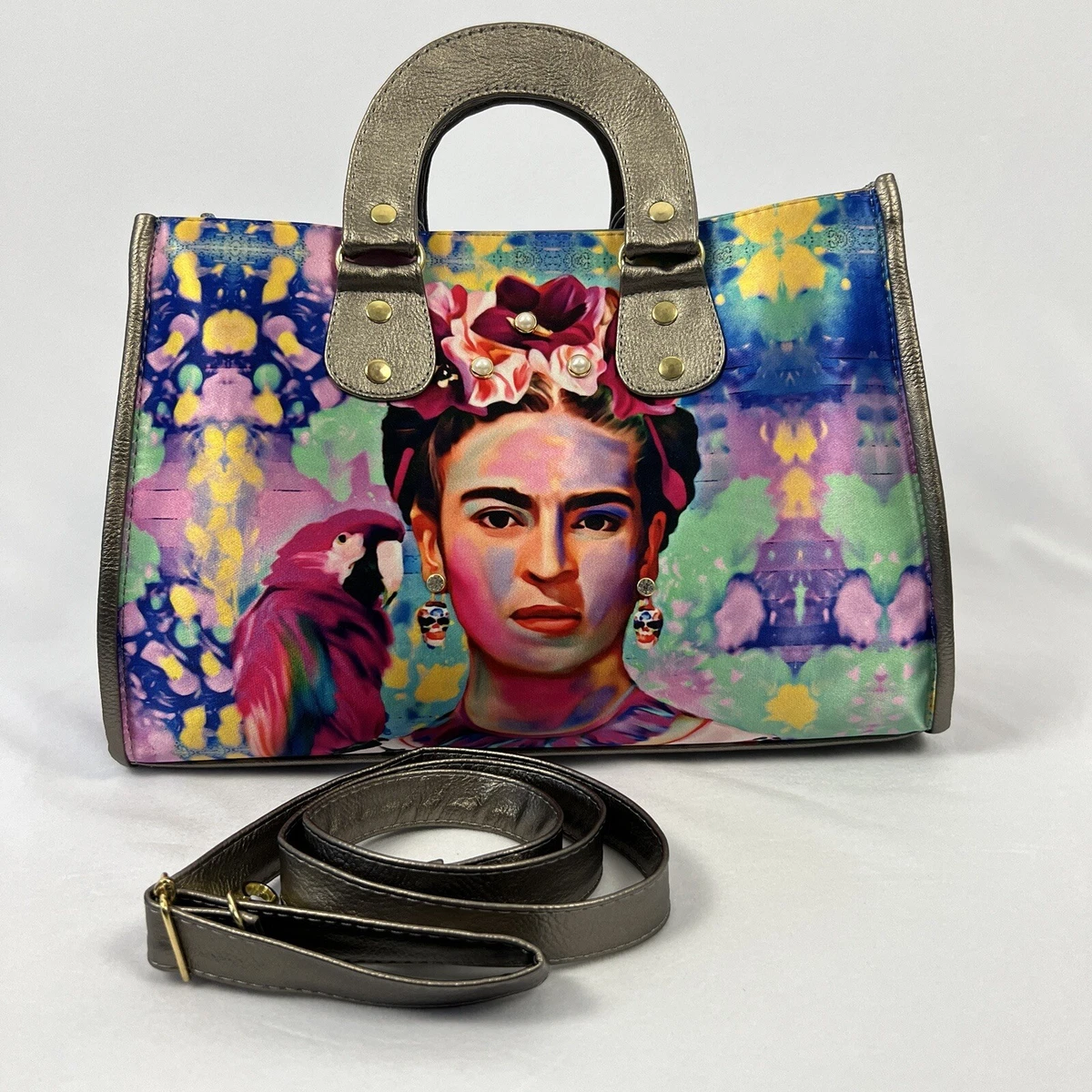 Satchel Crossbody Bag In Multicolor Frida