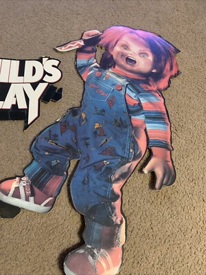 Original Child's Play Movie Standee 1989 Lobby Theater Display
