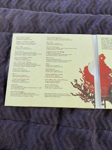 Dave Matthews Band DMB Live At Piedmont Park 3 Disc CD Set - Foto 7 di 12