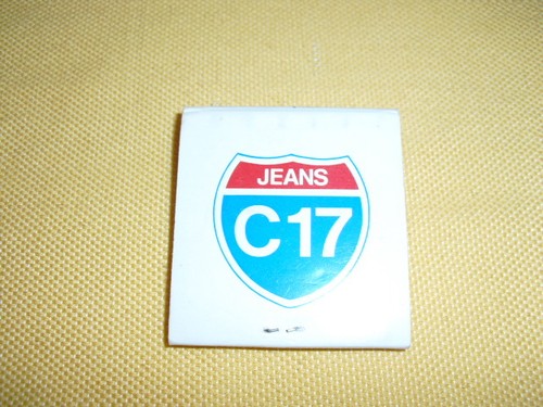POCHETTE D'ALLUMETTES Publicitaire "Jeans C17" - Picture 2 of 2